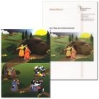 Ostern mit Kindern (2010) zur Aufstellkarte "Osterbotschaft"