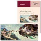 Oster- u. Trinitatiszeit (2014) zur Klappkarte "Erschaffung Adams" (Michelangelo)