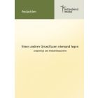 "Einen andern Grund kann niemand legen." Liedpredigt und Andachtsbausteine zum Reformationsgedenken (2018)
