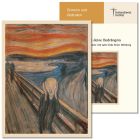 "Ich kenne deine Bedrängnis". Gottesdienst zum Gedenken 100 Jahre Ende Erster Weltkrieg (2018) zur Karte "Der Schrei" (Munch)