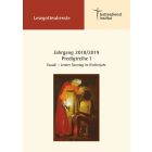 Lesegottesdienst Teil 2 2018/2019