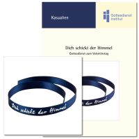 "Dich schickt der Himmel". Gottesdienst zum Valentinstag (2025) zum gleichnamigen Segensbändchen und Schlüsselanhänger