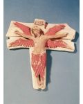 Karte "Geflügelter Christus am Kreuz" 