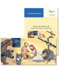 Heiliger Abend mit Kindern (2018) zur Diorama-Karte „Weihnachtsfrieden“
