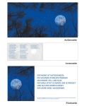 Klappkarte "Der Mond ist aufgegangen"