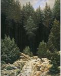 Karte "Frühschnee" (Caspar David Friedrich, um 1827)