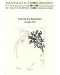 Neujahr (1996) zum Bildblatt "Noah mit dem Regenbogen" (Chagall)