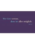 10 Spruchkarten "Dem ist alles möglich"