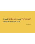 10 Spruchkarten "Stille sein und vertrauen"