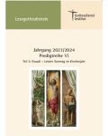 Lesegottesdienste 2. Teillieferung 2023/2024 (Exaudi - Letzter Sonntag im Kirchenjahr)